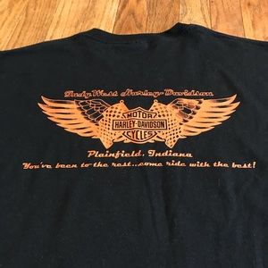 Harley Davidson Motorcycles Shirt Indy West XL